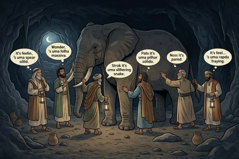 Blog do Wali, un elefante no escuro